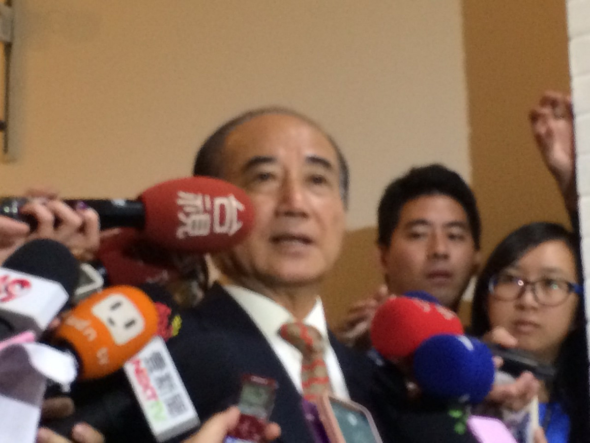 立法院長王金平25日說，朝野協商廣電三法未果，將留給新民意處理。圖：符芳碩/攝