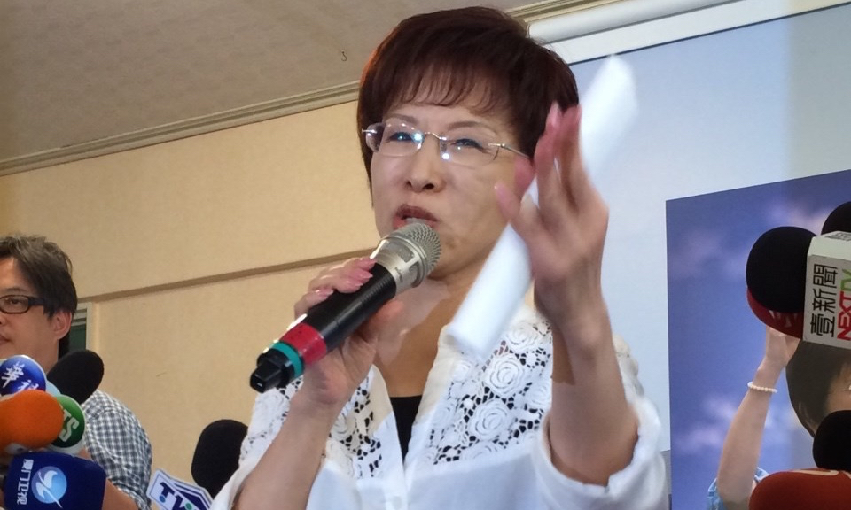 對於民進黨提出的證所稅改革方案，洪秀柱19日下午發出新聞稿批評是「加稅、擾民」。圖：新頭殼資料照片