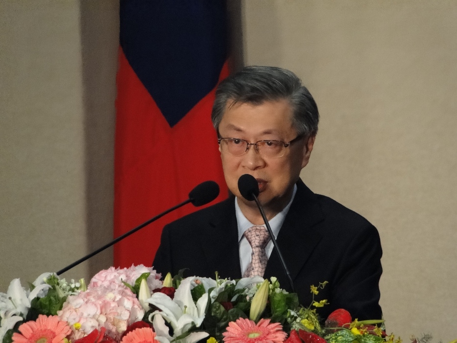 針對政院「食品藥品安全專案會報」技術小組成員王任賢說「林書豪就是吃了美牛才可以打NBA」，引發外界議論，閣揆陳冲18日做出澄清回應。圖為2/6陳冲接任新閣揆時的照片。圖片來源：新頭殼資料照片