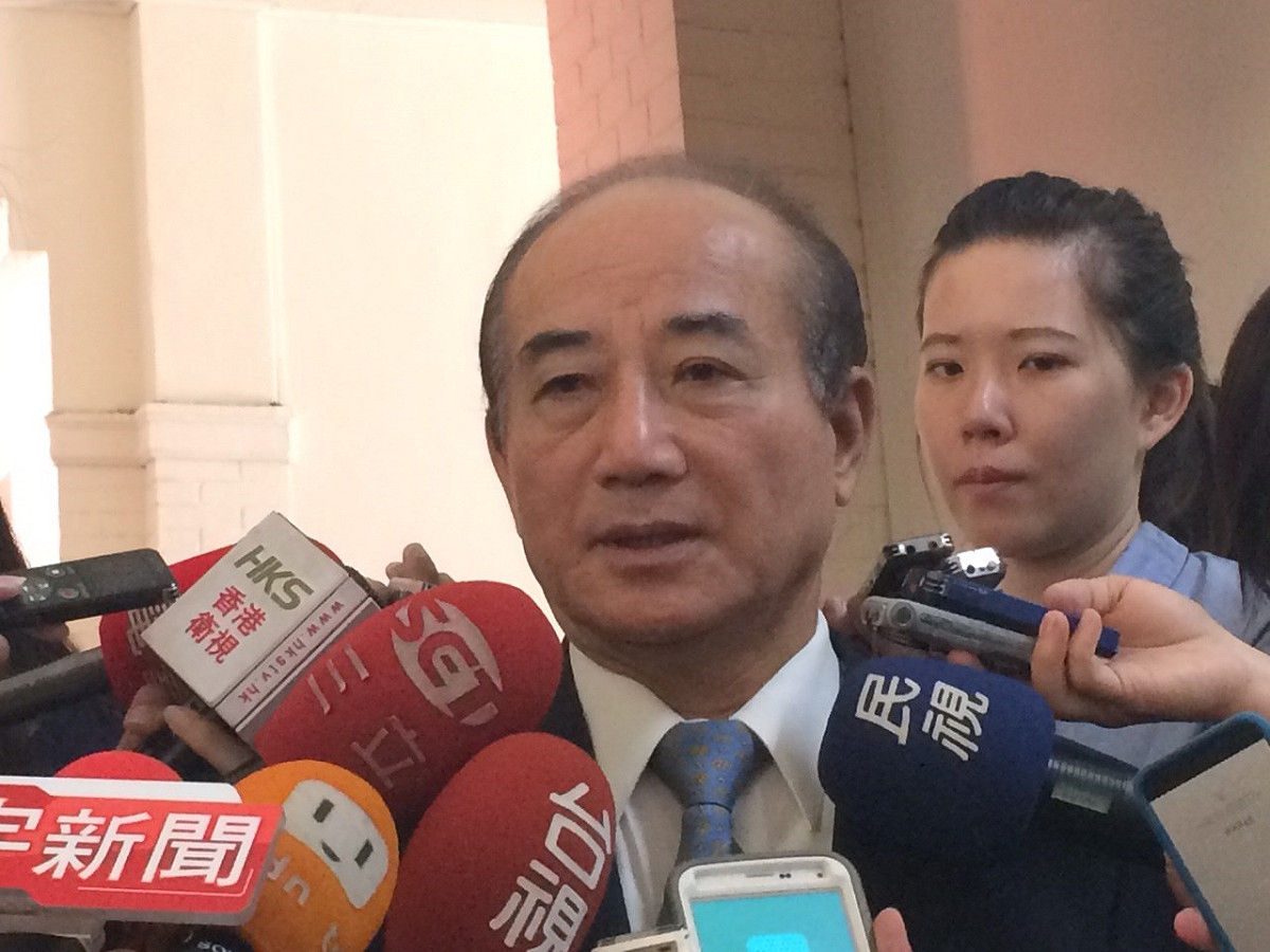 立法院長王金平10日上午說，今年國慶典禮氣氛格外不同，安排要更謹慎一點。圖：符芳碩/攝