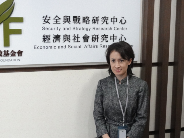 蕭美琴卸下民進黨國際部主任一職，轉任黨智庫副執行長。圖片：王鼎鈞/攝
