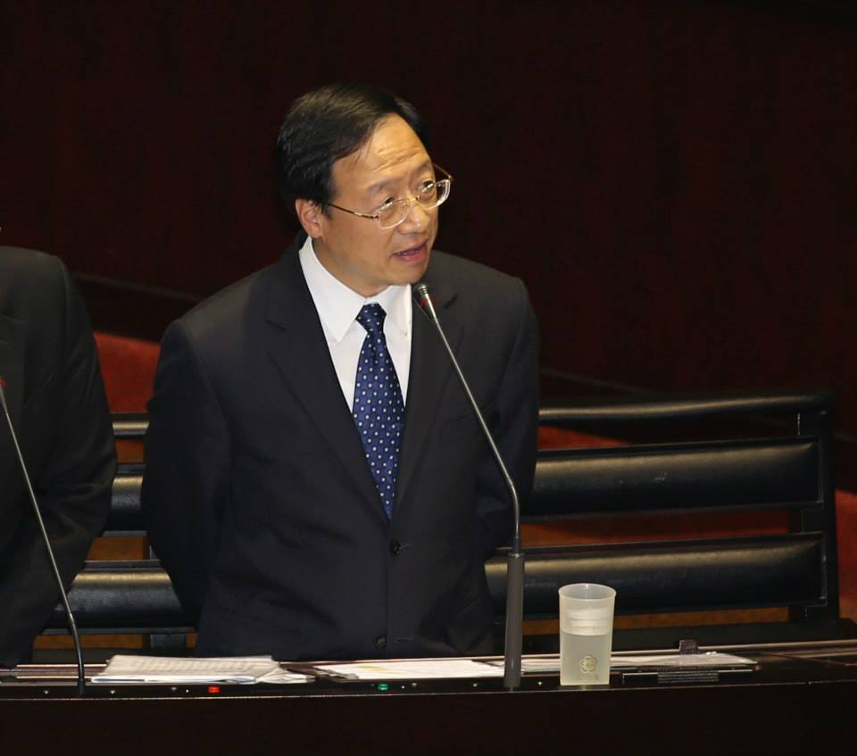 行政院長江宜樺不只是政治思想史的學者，大學時代他也曾私淑經學大師愛新覺羅‧毓鋆，學的正是中國儒家帝王術。圖：新頭殼資料照