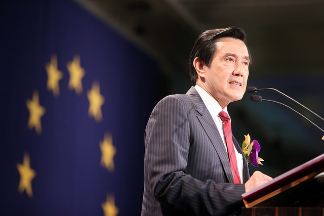 因應逐漸升溫的南海爭議，總統馬英九26日提出「南海和平倡議」，強調「主權在我、擱置爭議、和平互惠、共同開發」的理念。圖：總統府提供