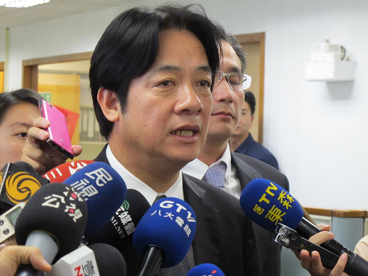 民進黨上週三中常會通過黑金改革法案，賴清德會後出面說明此一提案。圖：新頭殼資料照片