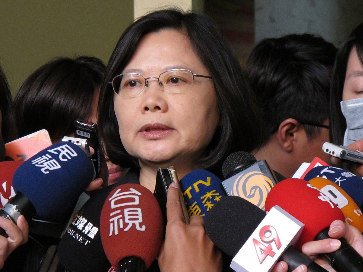 民進黨主席蔡英文4日強調，國共關係不等同兩岸關係。圖：新頭殼資料照片