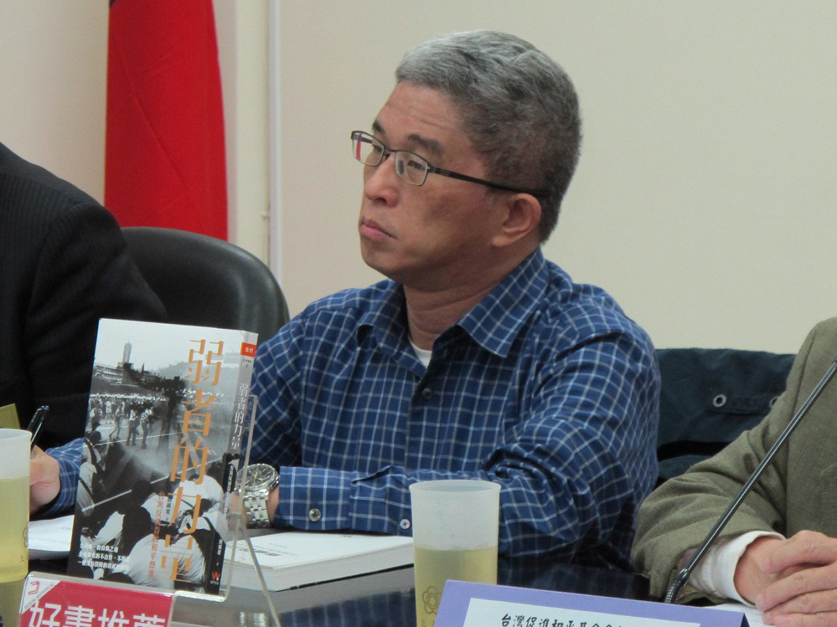 中研院政治所副研究員徐斯儉9日表示，台灣可以主張現實主義，但不能沒有理想。圖：林朝億/攝