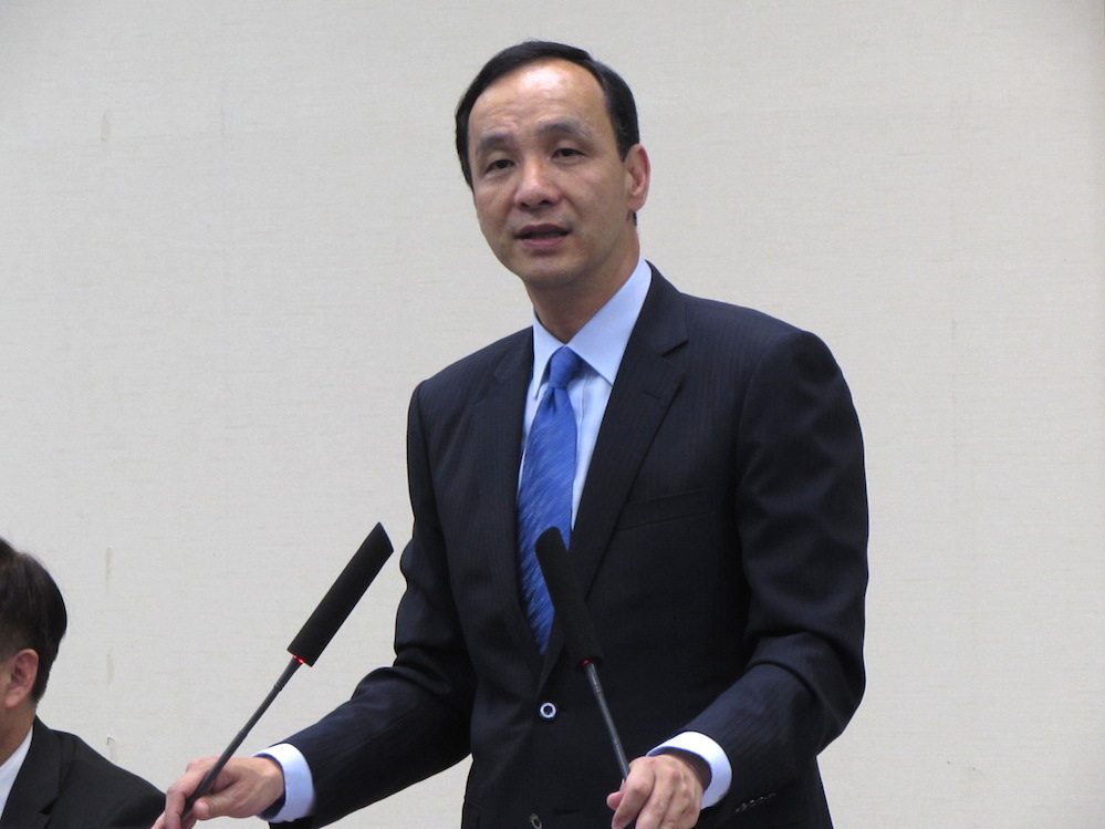 國民黨主席暨總統參選人朱立倫美東時間12日2度進出美國國務院，拜會副國務卿布林肯等行政官員。圖：新頭殼資料照片