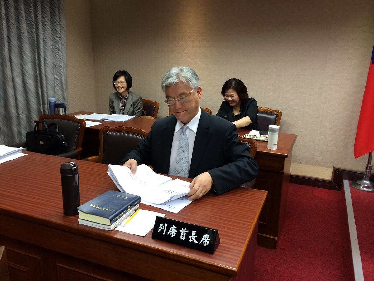 陸委會主委夏立言今(20)在立法院證實，我國無法成為亞投行創始會員是因為中國「不認為台灣是主權獨立國家」。圖：符芳碩/攝