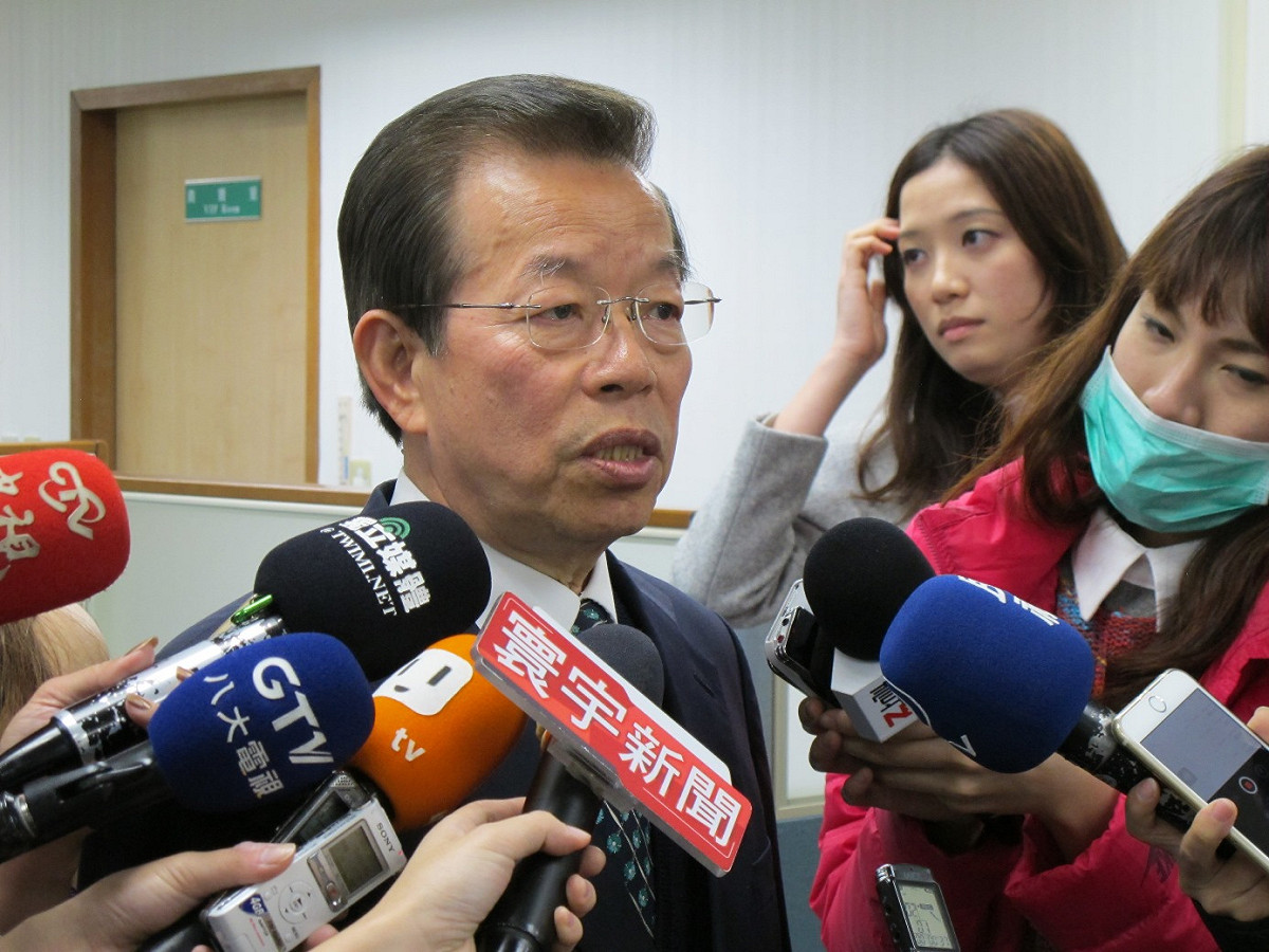 前行政院長謝長廷25日表示，台灣不一定要接受92共識，但應當有個替代方案。圖：林朝億/攝