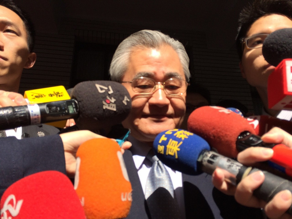 行政院長毛治國則表示，加入亞投行「選擇權還是在我們手上」，對於加入後投資金額則不願多談。圖：符芳碩/攝
