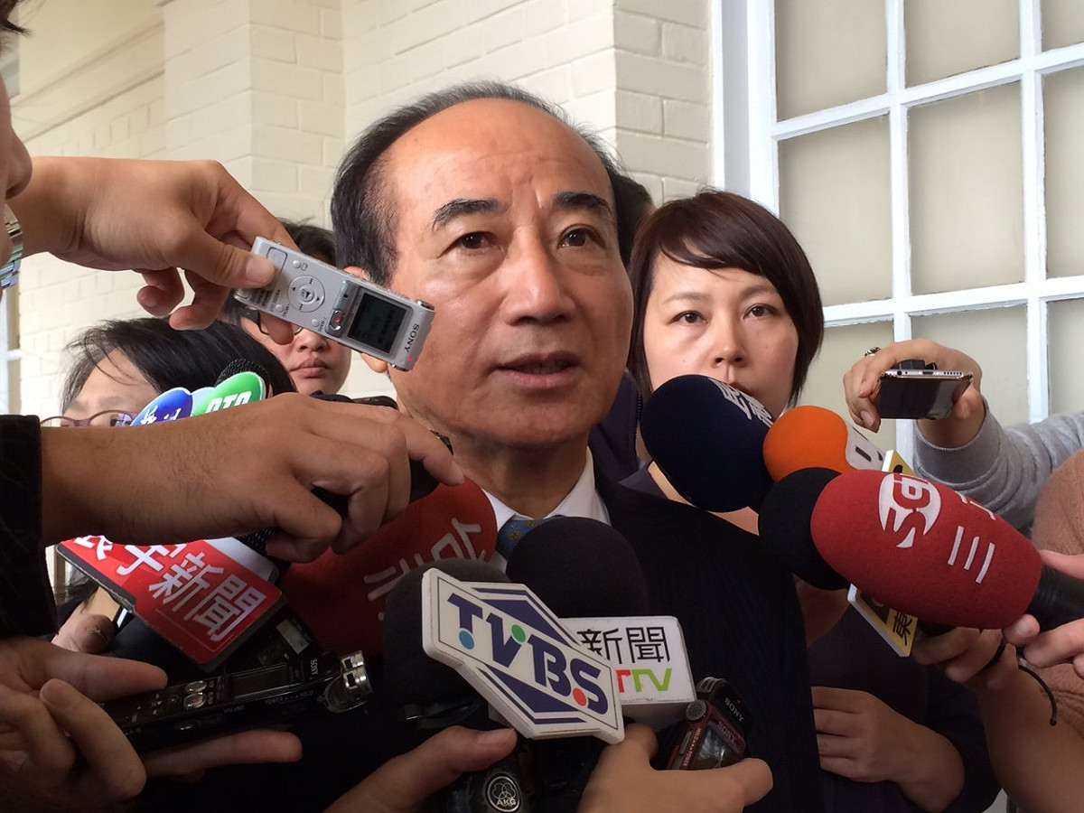立法院長王金平2日接受媒體聯訪。圖：符芳碩/攝
