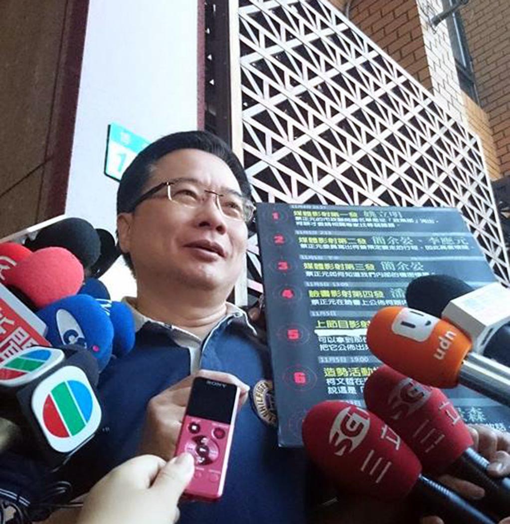 國民黨立委蔡正元被罷免失敗後所發的聲明稿遭批傲慢得意，蔡正元今(17)天反駁，他當時是以非常嚴肅痛心的態度公開發表聲明。圖：新頭殼資料照片