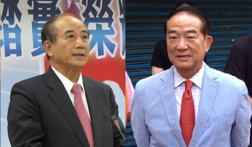 對於媒體報導傳出立法院長王金平與親民黨主席宋楚瑜2人持續熱線商討合作，朝著「王正、宋副」跨黨派參選正副總統之方向。圖：新頭殼資料照片合成