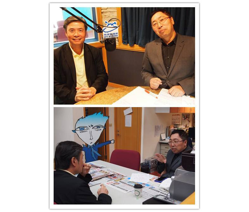前國安會秘書長金溥聰今(13)日表示，國民黨長期的虛矯文化造成民眾支持柯P，但柯若不修正，將來也是要面對質疑。圖：翻攝自飛碟電台臉書