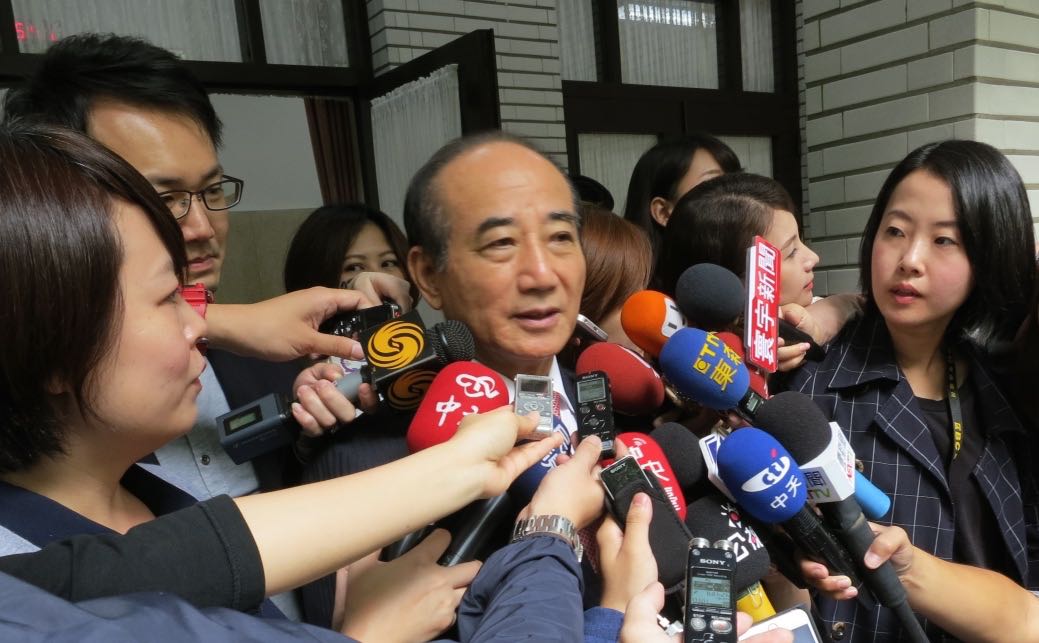 立法院長王金平23日在立法院受訪。圖：符芳碩/攝