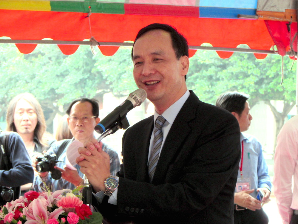 國民黨總統初選領表16日截止，國民黨主席朱立倫預計下午4時將現身國民黨中央黨部，說明黨內初選情，也回應外界近來質疑。圖：新頭殼資料照片