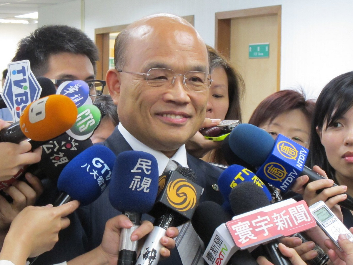 民進黨主席蘇貞昌說，只要馬總統願意做出承諾，他願意負起責任，出面拜託林義雄停止禁食，朝野共同努力化解危機。圖：新頭殼資料照