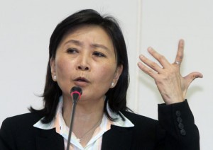 在行政院一紙簡單公文下，劉憶如離開財政部長一職。圖片來源：中央社資料照片。