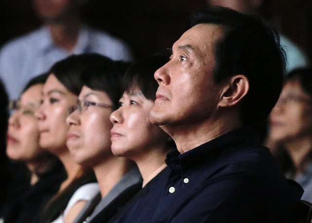 總統馬英九18日表示，日本政府仍未明確對慰安婦道歉，令人遺憾。圖：總統府提供
