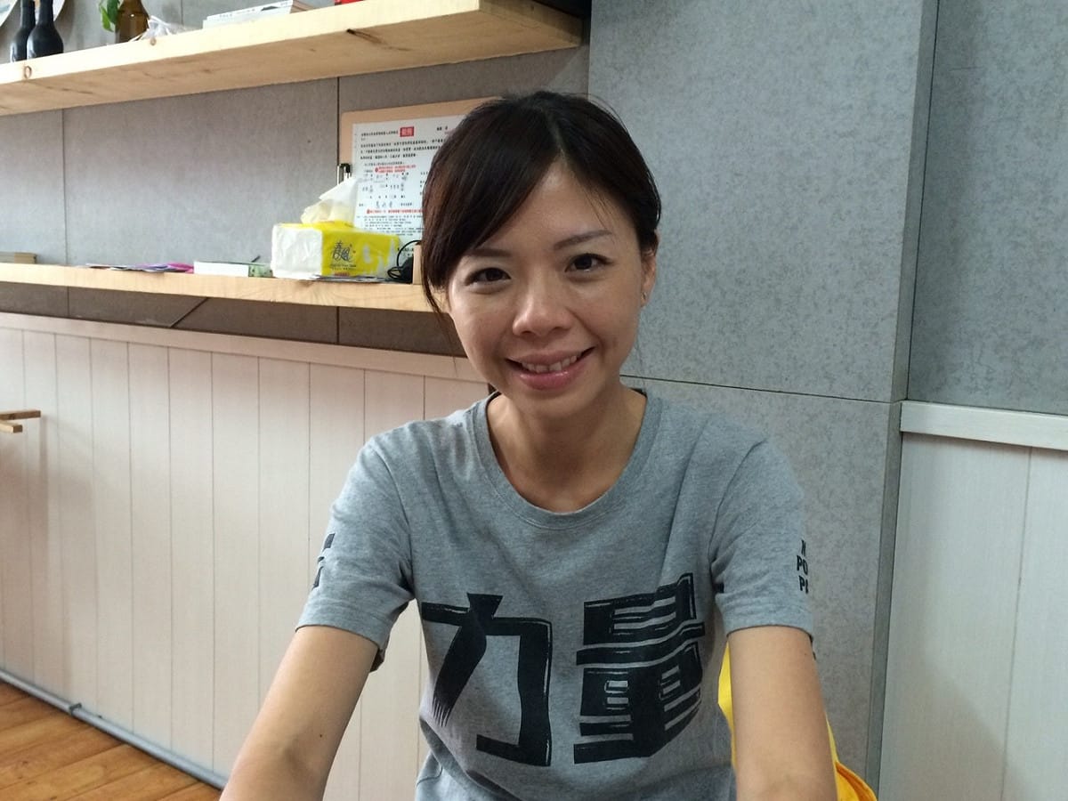 洪慈庸說，她們出來都是為了台灣，而不是為個人，所以即使選上，也不會覺得欠了民進黨什麼。圖：符芳碩/攝