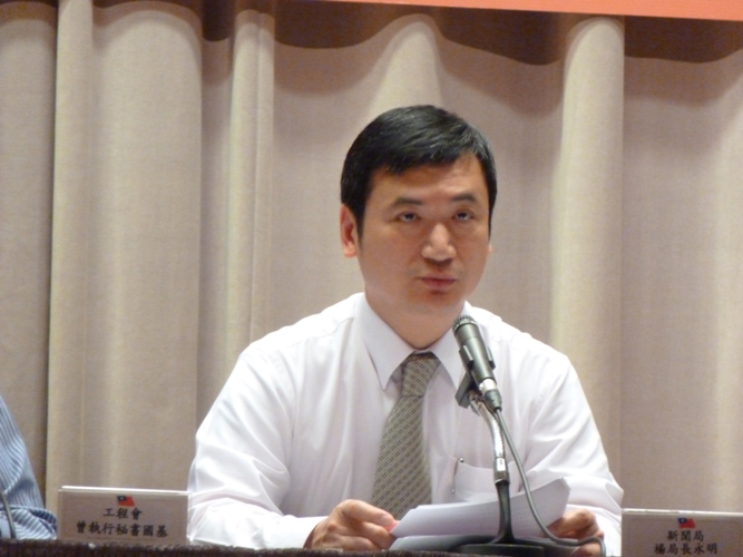 前新聞局長楊永明宣布將參選大安區立委。 圖：新頭殼資料照片