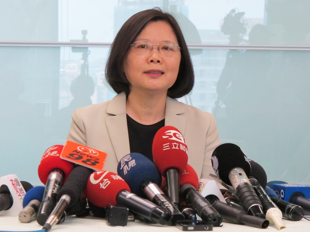 民進黨總統候選人蔡英文29日表示，如果她當選，她將用總統的身份，對全體原住民族道歉，時間就訂在明年的8月1日，也就是「原住民族日」。圖：新頭殼資料照片