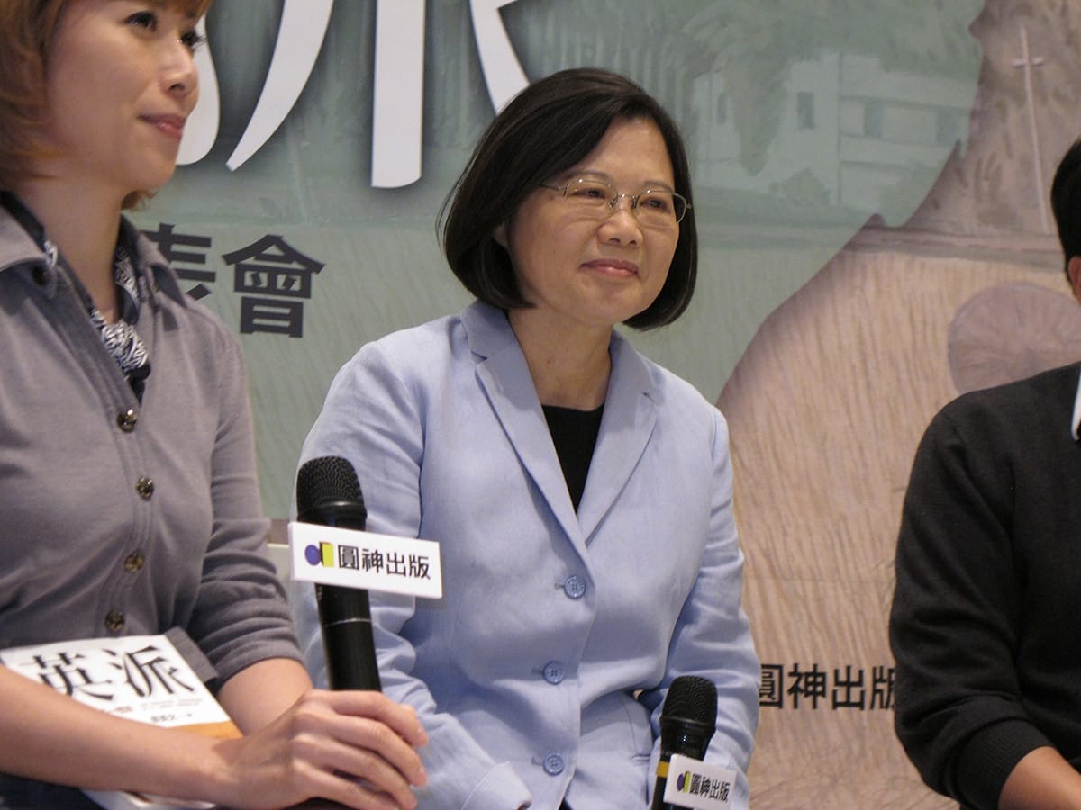 民進黨主席蔡英文14日特別指出，桃園、新北是立委選舉熱戰區域，應該加強輔選規劃。圖：新頭殼資料照片