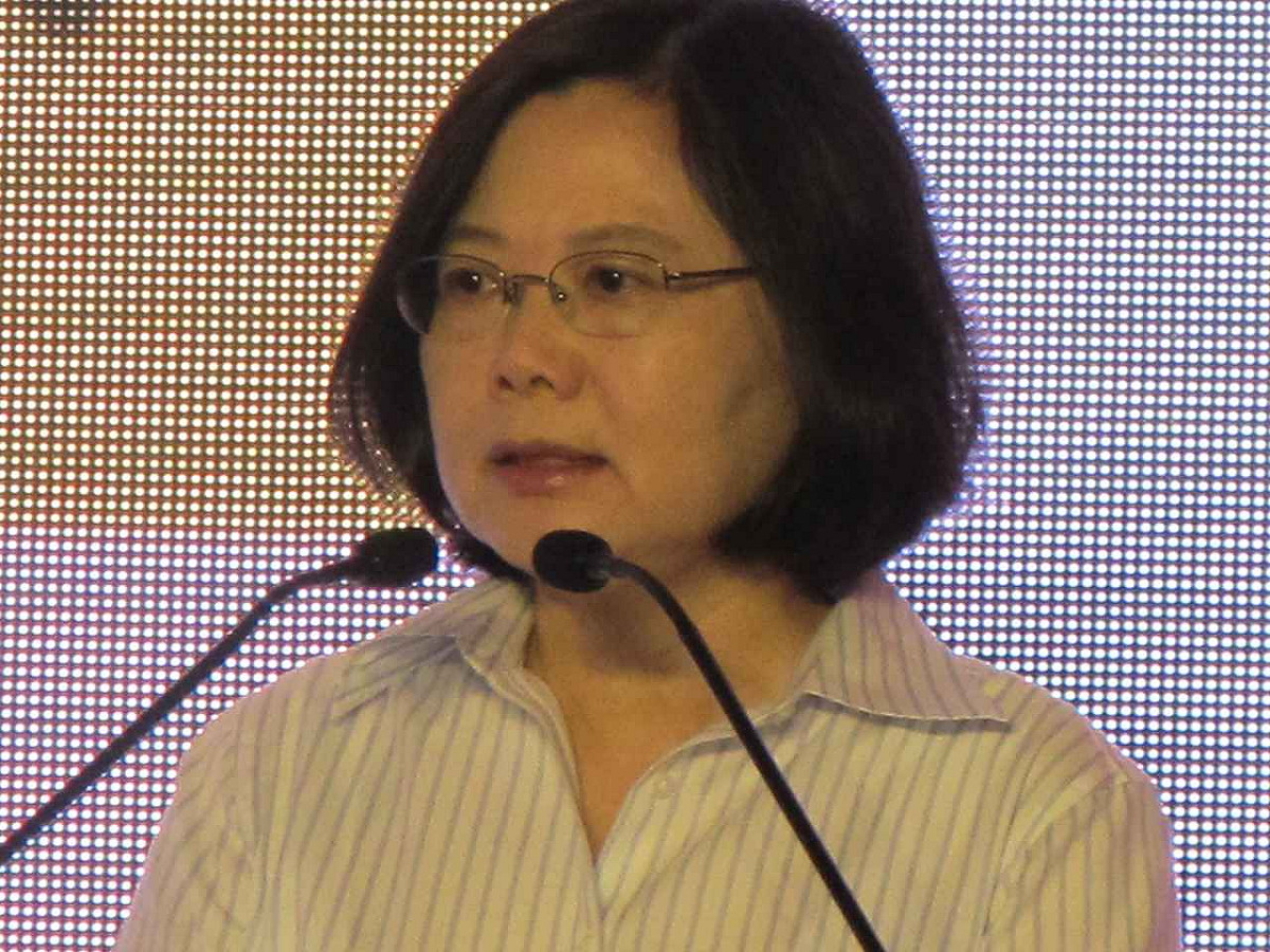 民進黨總統候選人蔡英文1日表示，只要有足夠安全，總統官邸不必豪華與舒適。圖：林朝億/攝