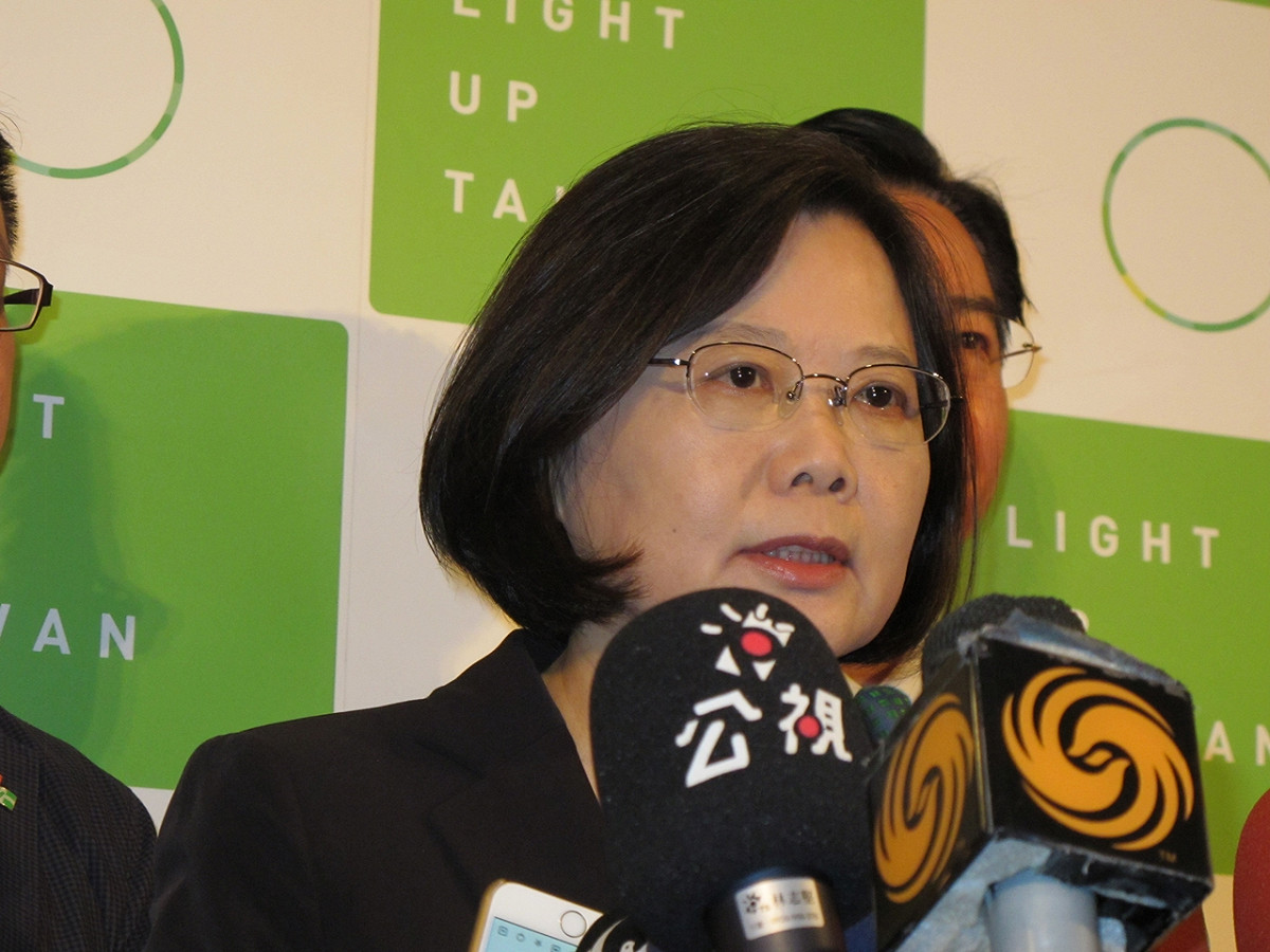 民進黨主席蔡英文22日拋出新南向政策，將著眼東協、印度。圖：林朝億/攝
