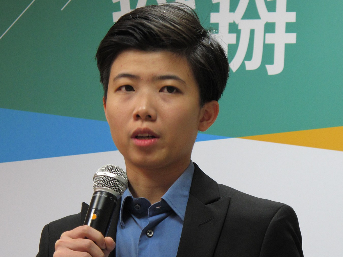 前廢死聯盟法務主任苗博雅24日認為年輕人要出來參選。圖：林朝億/攝