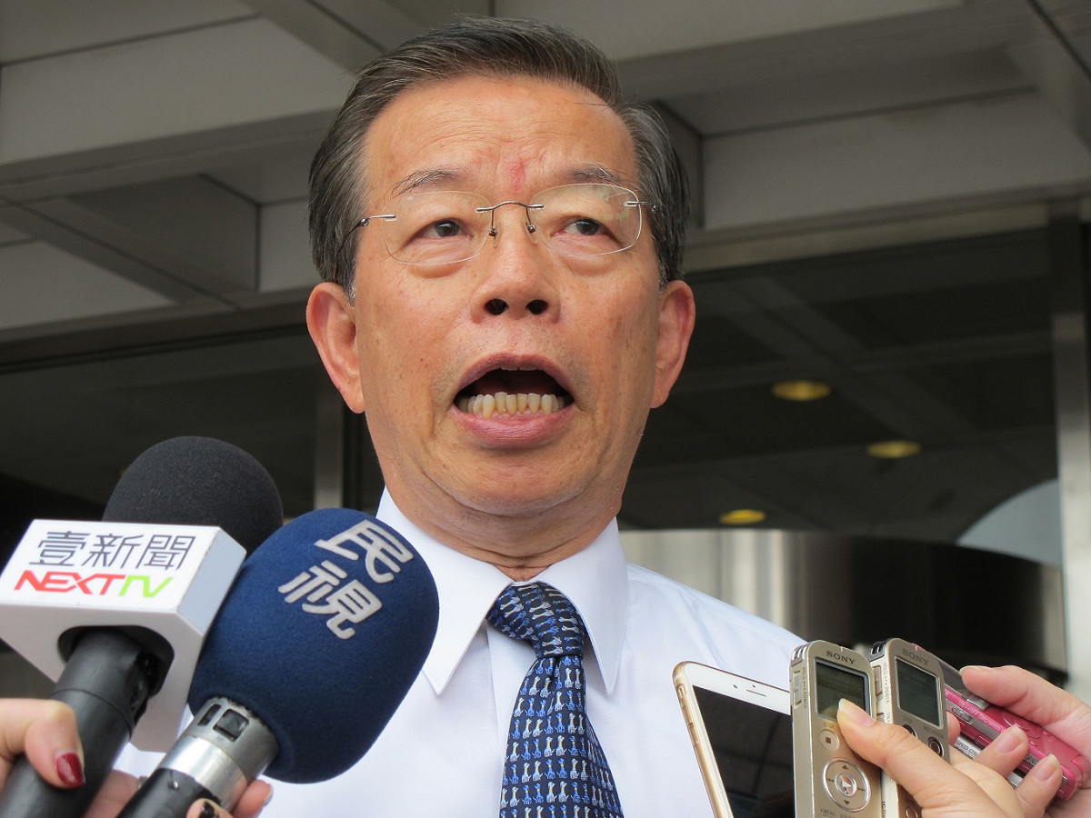 前行政院長謝長廷27日表示，國民黨這麼多人要參選總統，讓人看得霧煞煞、上帝也瘋狂。圖：林朝億/攝