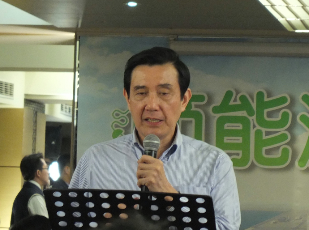 對於究竟會不會登上太平島，總統馬英九24日表示，事情定案前他不會對外表達意見。圖：翁嫆琄/攝