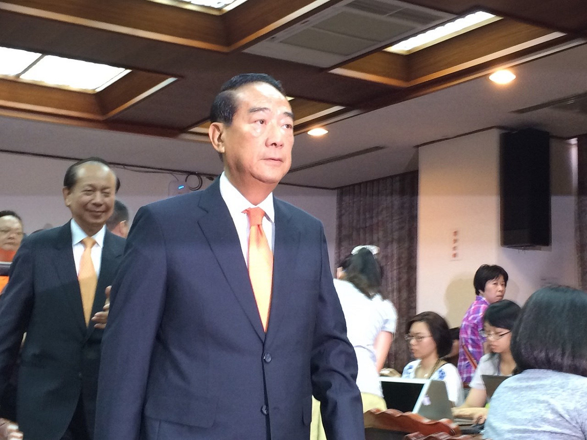 二火認為，親民黨主席宋楚瑜大聲說出「我要選總統」有那麼難嗎？圖：新頭殼資料照片