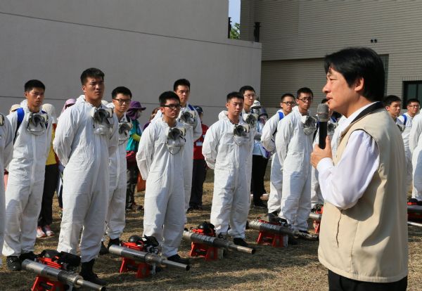 國民黨立委呂學樟12日要求監察院因登革熱疫情彈劾台南市長賴清德，監院則表示，已在調查中。圖：台南市政府提供