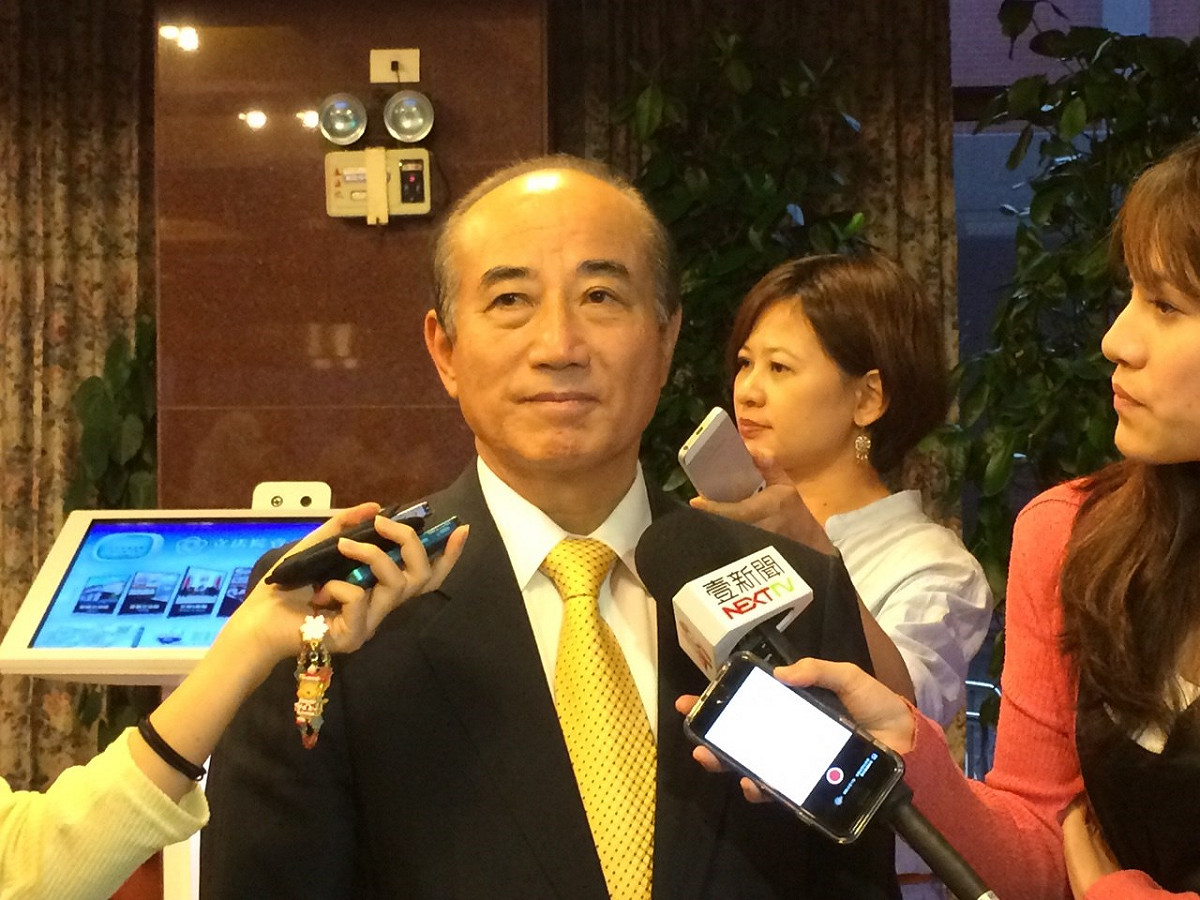 立法院長王金平18日下午表示，未來是否會幫親民黨總統參選人宋楚瑜站台，到時候再考量。圖：符芳碩/攝