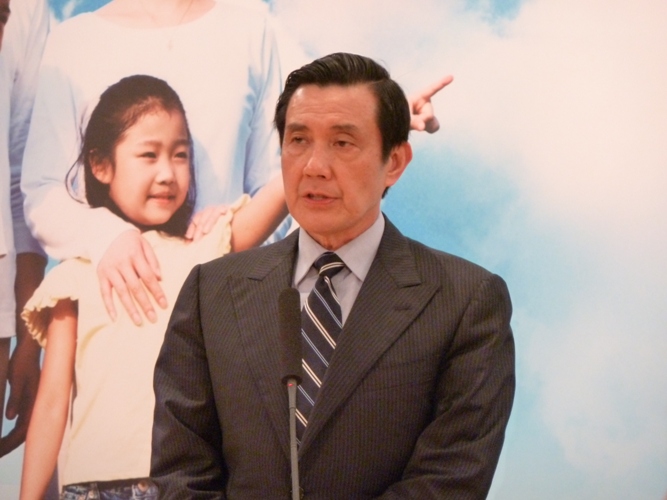 總統馬英九20日表示，國內目前對於廢死議題的意見仍然分歧，尚未達到廢除死刑的階段，但已經朝減少死刑執行的方向前進。圖片：謝莉慧/攝