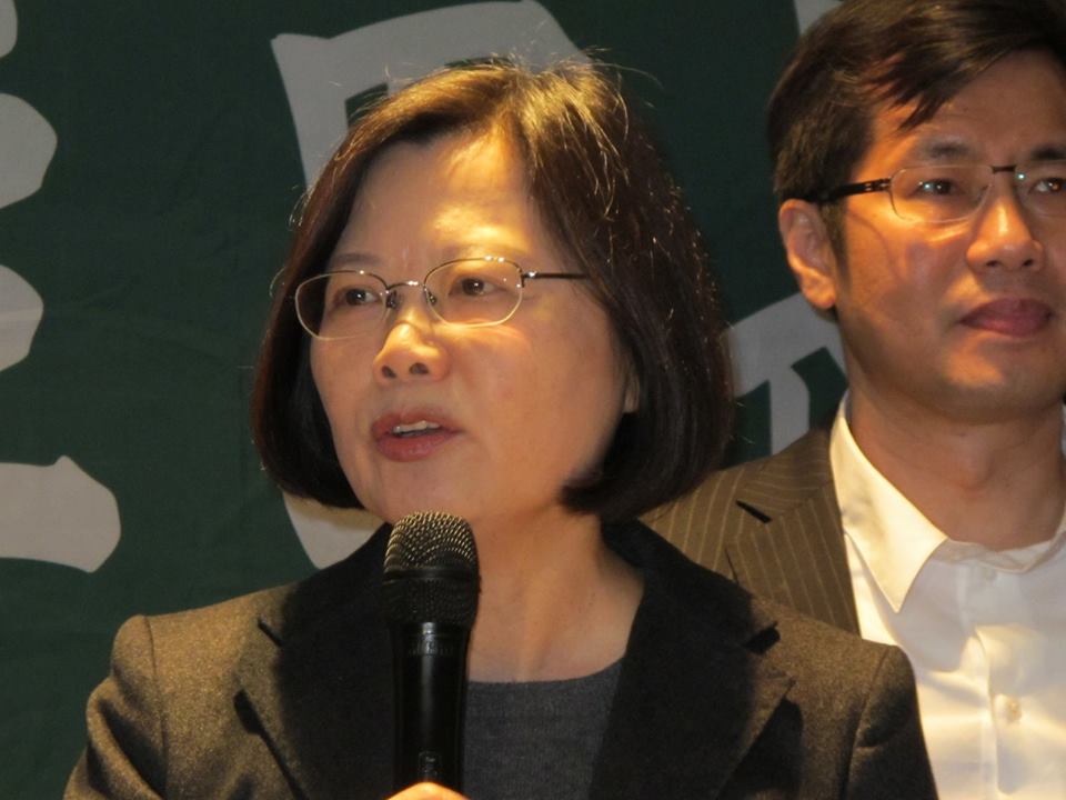 蔡英文14日宣布將參選總統，15日將領表參加黨內初選。圖：新頭殼資料照片