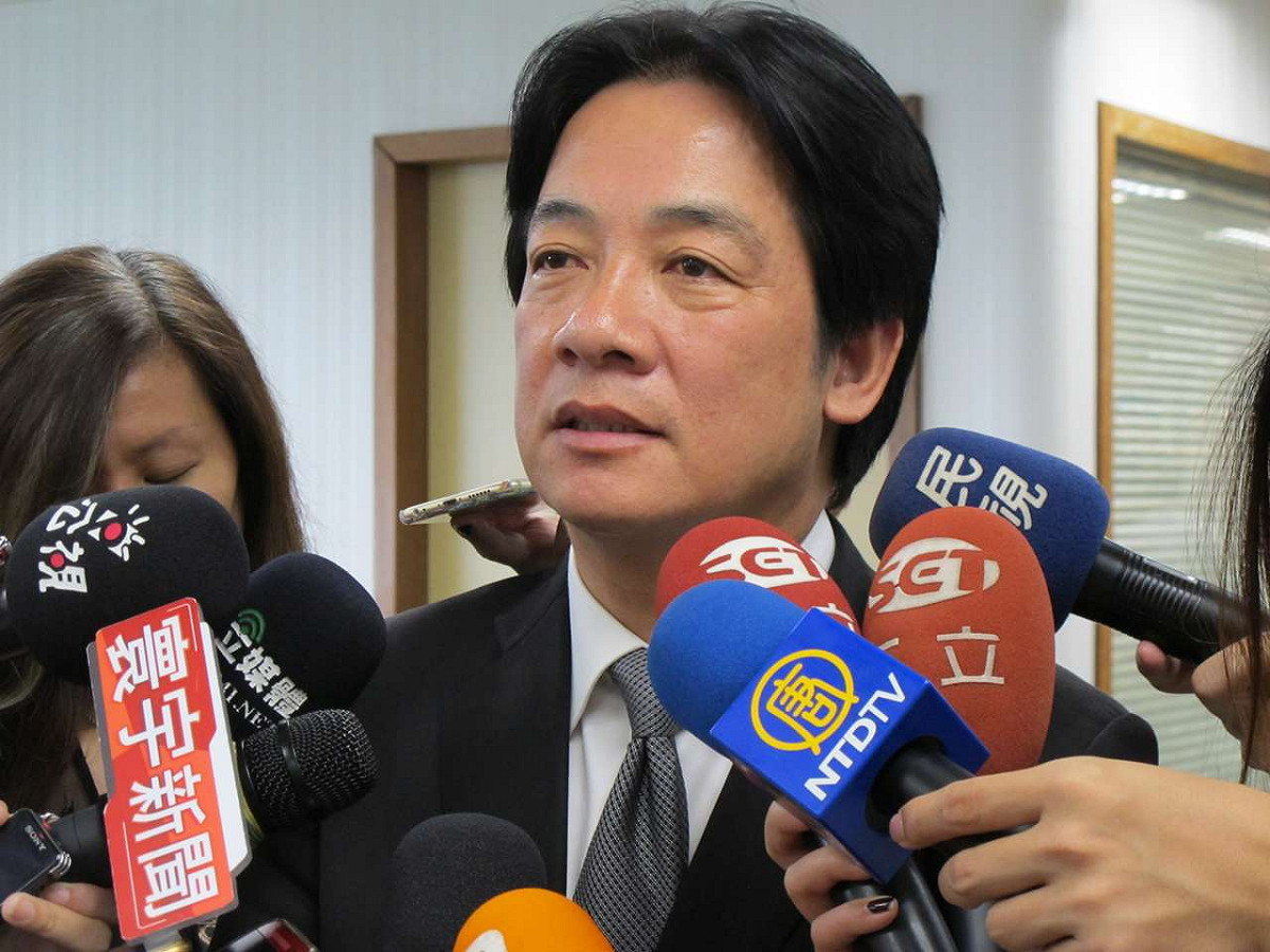 台南市長賴清德5日表示，若被公懲會撤職，他坦然面對。圖：林朝億/攝