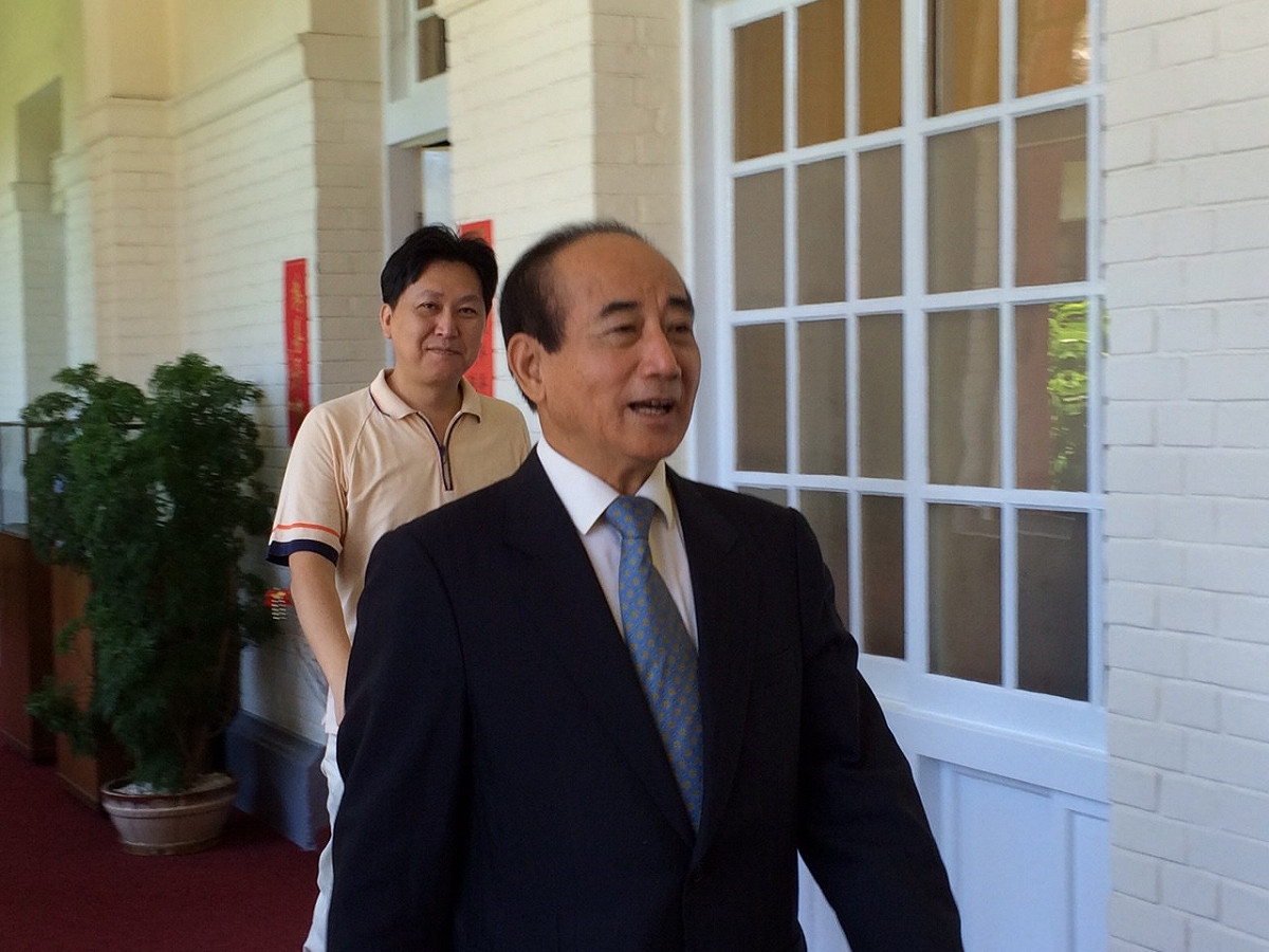對於藍營內部民調指出，下屆選舉後國民黨可能無法在國會過半，王金平表示，要繼續努力，執政也要讓人民有安全感。圖：符芳碩/攝