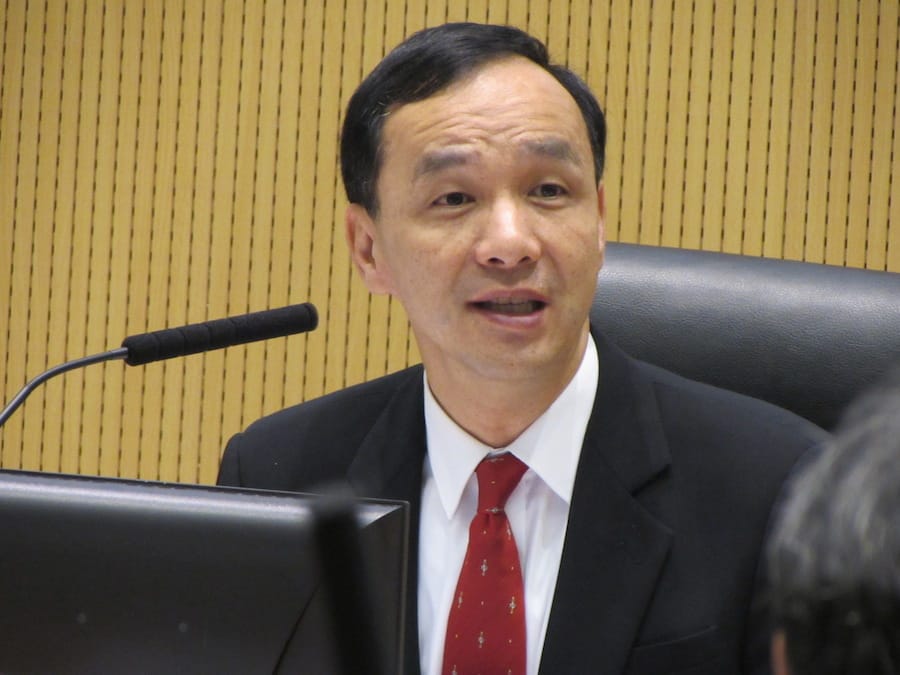 國民黨不分區名單19日陸續曝光，黨主席暨總統參選人朱立倫稍早曾表示不可能讓大家都滿意。圖：新頭殼資料照片