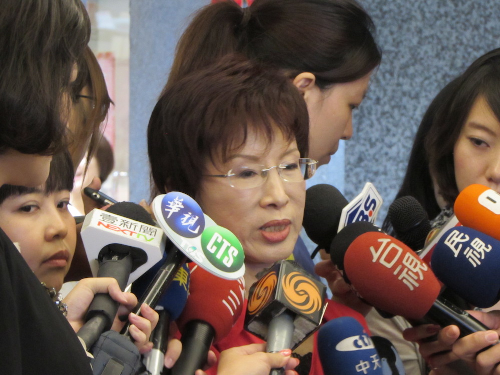 AIT邀請洪秀柱訪美只是基本的禮儀。圖：新頭殼資料照片