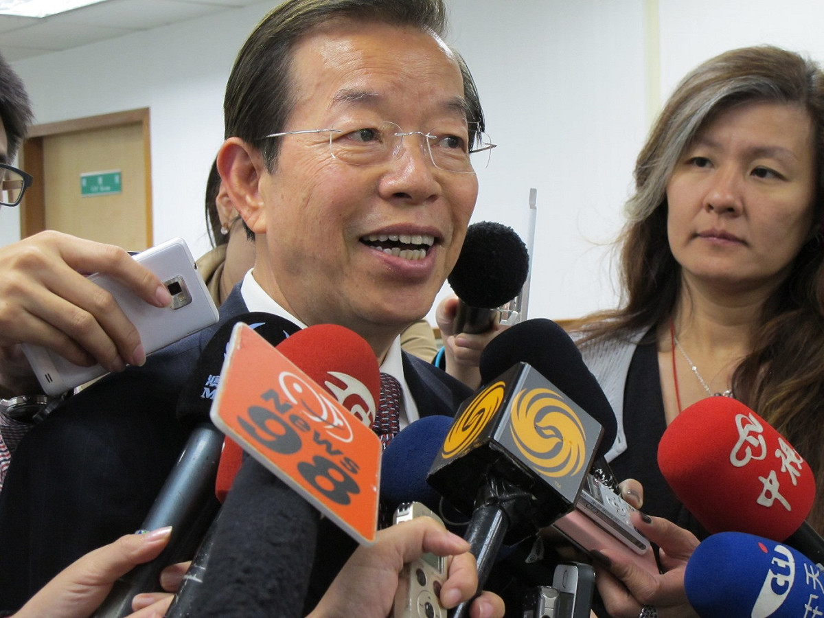 謝長廷27日肯定施明德等人提出的「大一中架構」是善意的。圖：新頭殼資料照片