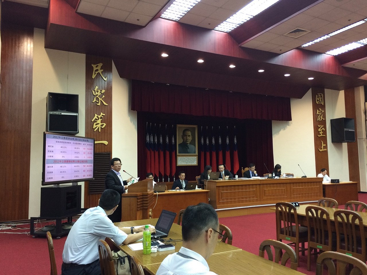 立院修憲委員會27日做成決議，對不分區立委當選門檻降為3%達成共識。圖：符芳碩/攝