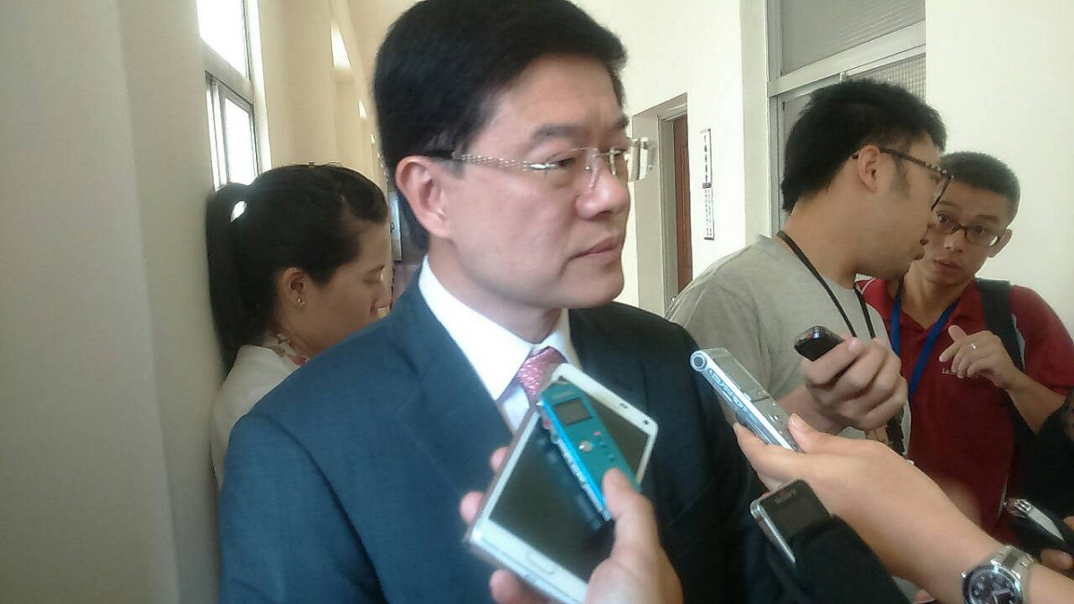 對於國民黨開鍘紀國棟等5人，國民黨立委羅明才16日說，黨主席朱立倫私下都有溝通協調，但沒有結果，才會將他們「死當」。圖：符芳碩/攝