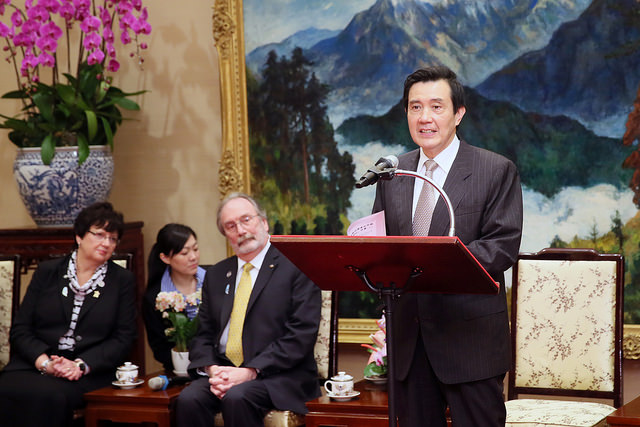 新加坡前總理李光耀逝世，總統馬英九今(24)日上午特別親自赴新加坡弔唁。圖：新頭殼資料照片