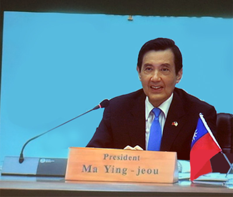 總統馬英九3日坦言，TPP的創始會員國都與台灣沒邦交，加入確實有困難。圖：翁嫆琄/攝