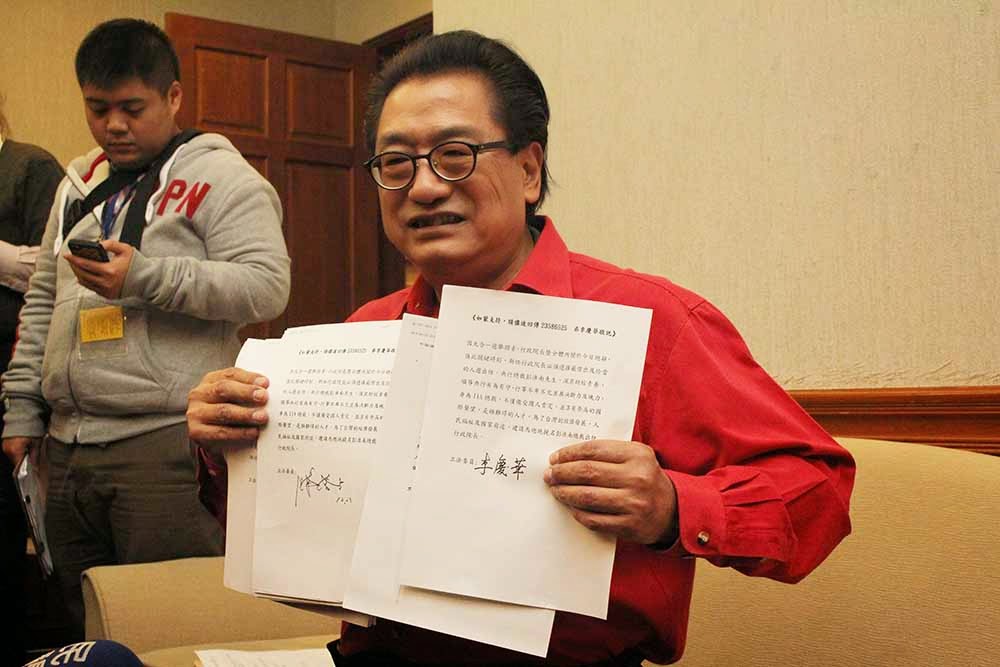 對於黃國昌宣布參選，國民黨立委李慶華酸說，黃能夠不經民調就擠下沈發惠「真的很厲害，不能掉以輕心」。圖：新頭殼資料照片