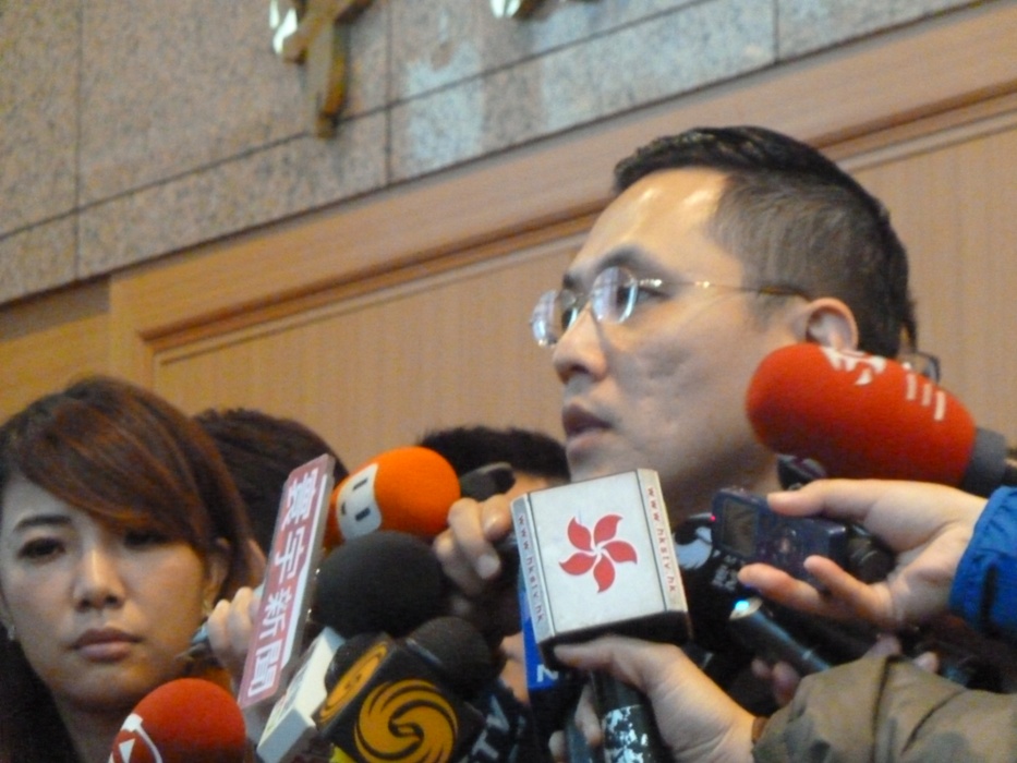 針對台北市長柯文哲17日公開質疑馬英九總統於總統大選競選經費申報不實，總統府發言人陳以信(圖)立即發布新聞稿反駁。圖：新頭殼資料照片