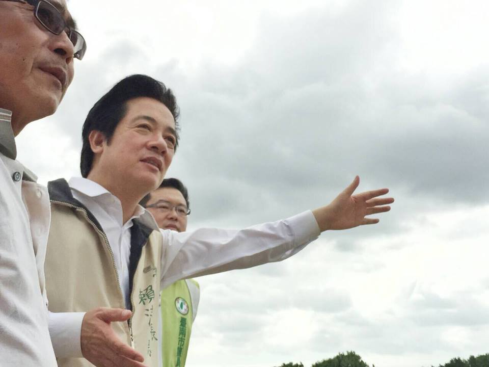 台南市長賴清德28日宣布，當天就會進議會進行施政報告。圖：翻攝自賴清德臉書