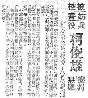 柯俊雄最後被判無罪。圖：管仁健提供